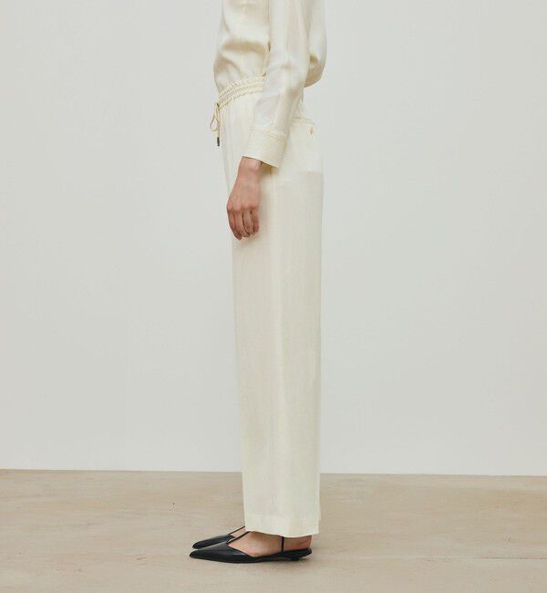 DES PRES「レーヨンサテン イージーストレートパンツ」|その他|