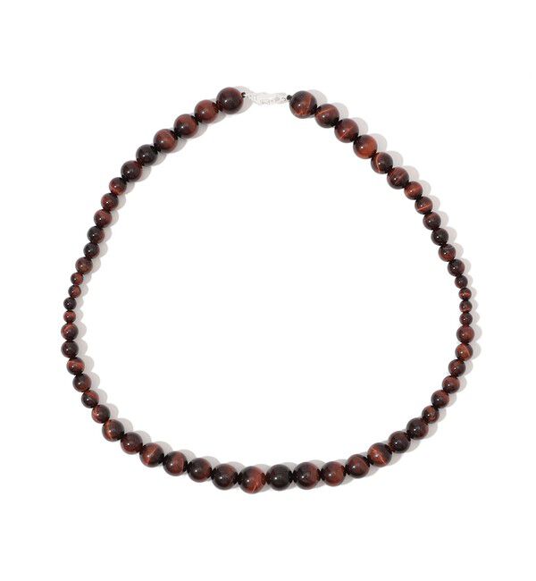 TOMORROWLAND GOODS「RAGBAG EMBERLY STONE ネックレス」|ネックレス|48 ダークブラウン系