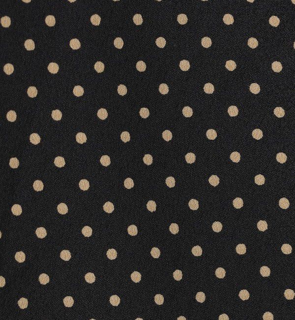 Ballsey「ミニドットプリント ティアードワンピース」|ワンピース|