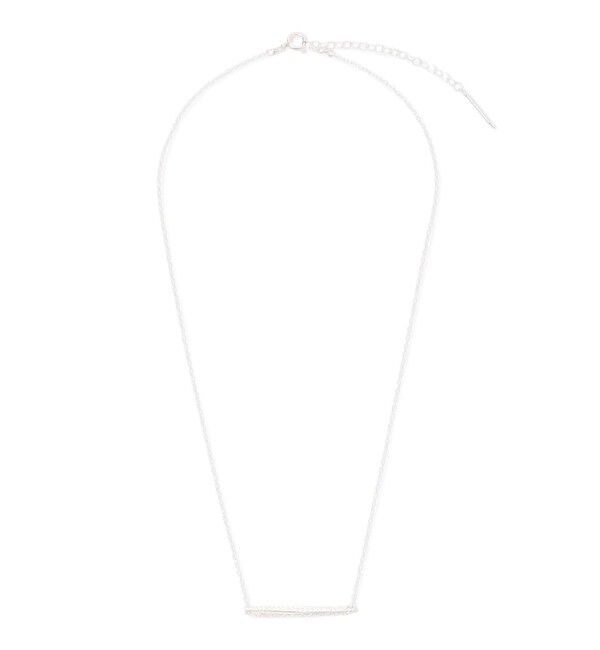 TOMORROWLAND GOODS「sumikaneko Horizon ネックレス」|ネックレス|81 シルバー