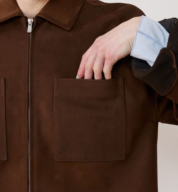 GALERIE VIE「プライムヌバック 2ポケットブルゾン」|ブルゾン・スタジャン|