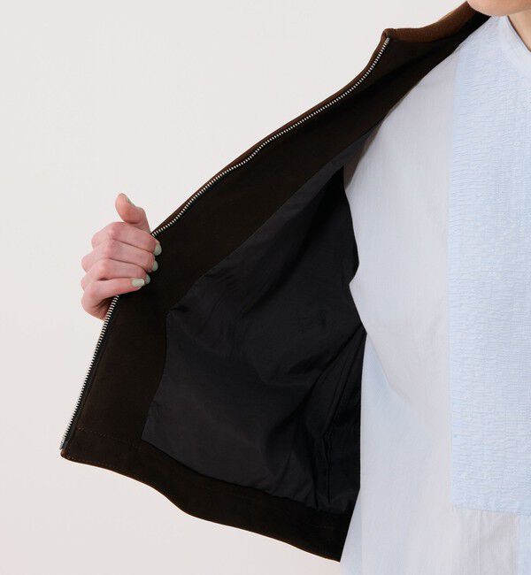 GALERIE VIE「プライムヌバック 2ポケットブルゾン」|ブルゾン・スタジャン|