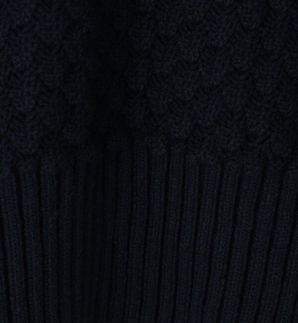 MACPHEE「ハイブリットケーブル セーラーカラープルオーバー」|ニット・セーター|
