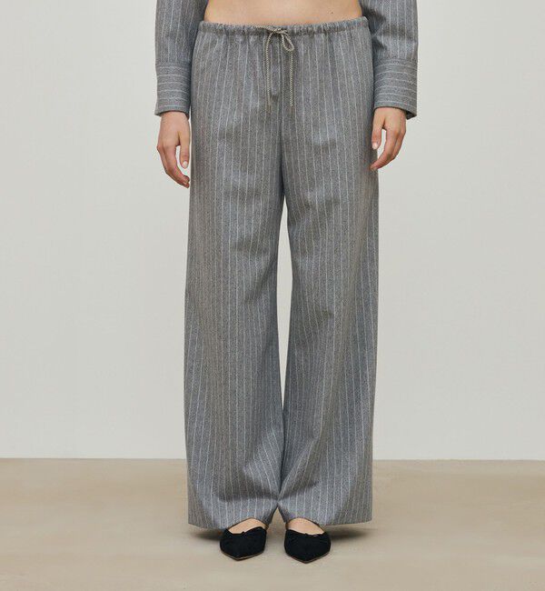 DES PRES「ウールポプリンメルトン ドロストパンツ」|その他|