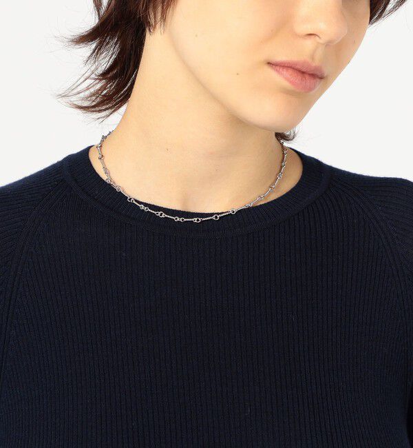 TOMORROWLAND GOODS「LAURA LOMBARDI RICCIO CHAIN シルバーネックレス」|ネックレス|