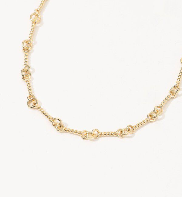 TOMORROWLAND GOODS「LAURA LOMBARDI RICCIO CHAIN ゴールドネックレス」|ネックレス|