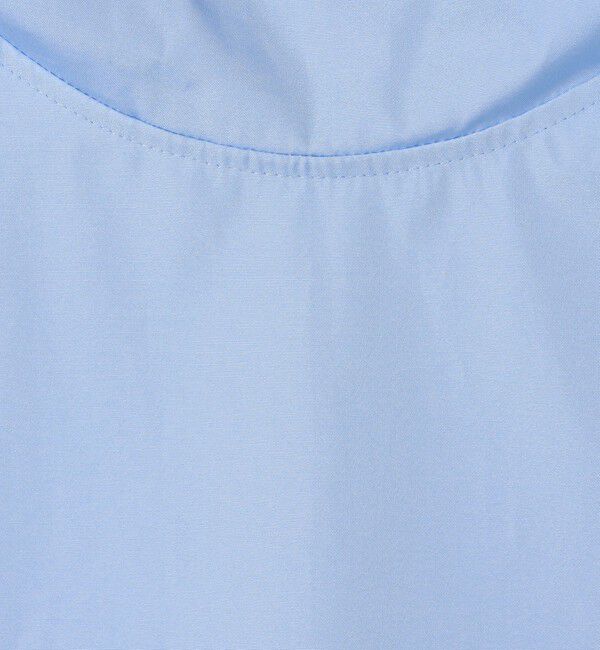 GALERIE VIE「スムースドライコットン ハイネックブラウス」|シャツ・ブラウス|