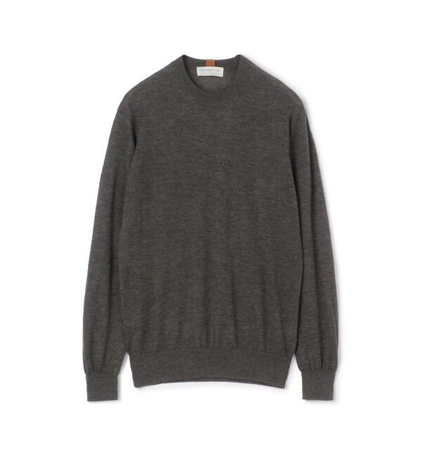 TOMORROWLAND MENS「TOMORROWLAND tricot  カシミヤ クルーネックプルオーバー」|ニット・セーター|17 チャコールグレー