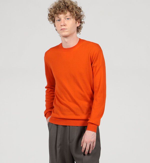 TOMORROWLAND MENS「TOMORROWLAND tricot  カシミヤ クルーネックプルオーバー」|ニット・セーター|