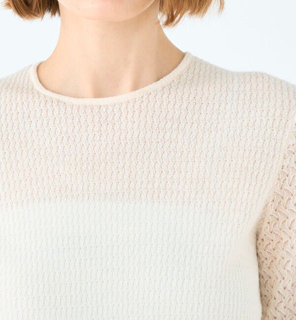Ballsey「ツイストウール クルーネックプルオーバー」|ニット・セーター|
