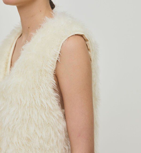 DES PRES「ベビーキッドモヘヤ Vネックベスト」|ベスト・ジレ|