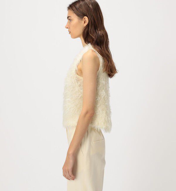 DES PRES「ベビーキッドモヘヤ Vネックベスト」|ベスト・ジレ|