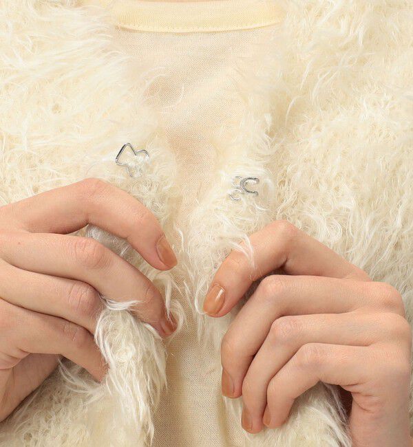 DES PRES「ベビーキッドモヘヤ Vネックベスト」|ベスト・ジレ|