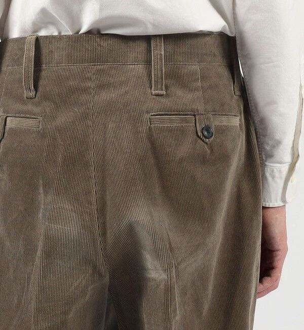 TOMORROWLAND MENS「コットンコーデュロイ ベイカーパンツ DUCA VISCONTI」|カーゴ|