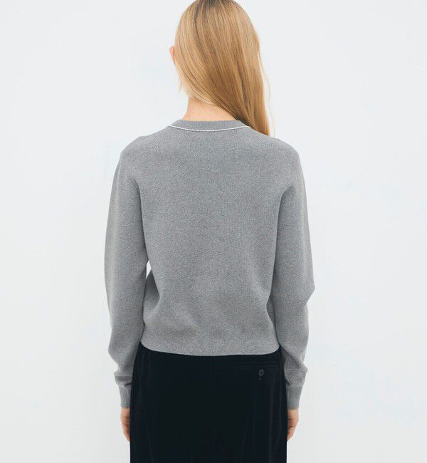 CABaN「コットンカシミヤ パールポケットカーディガン」|カーディガン|