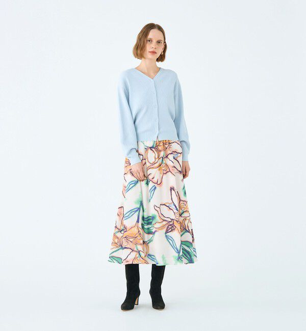 Ballsey「リンクスリブ Vネックカーディガン」|ニット・セーター|