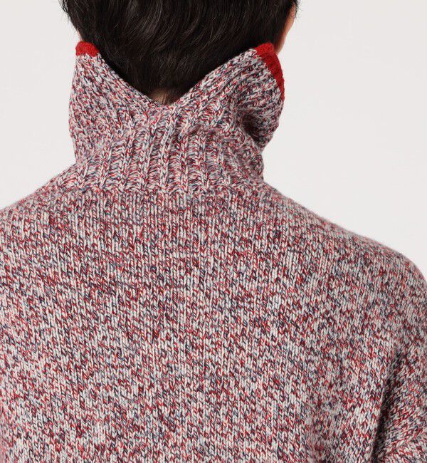 MACPHEE「ファインラムズウール タートルネックプルオーバー」|ニット・セーター|