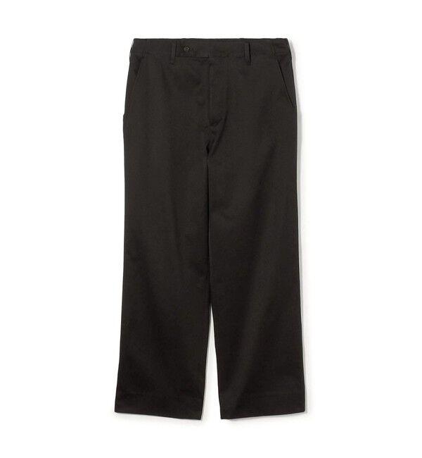 CABaN「コットンツイル ファティーグパンツ」|チノ|19 ブラック