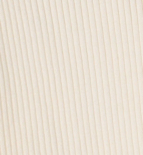 MACPHEE「コットンリブ クルーネックカーディガン」|カーディガン|