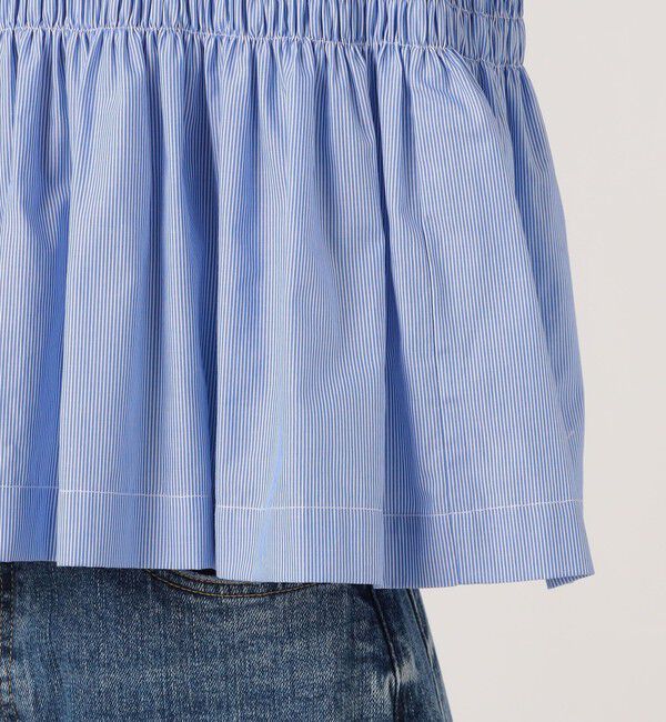 TOMORROWLAND BUYING WEAR「【別注】ne Quittez pas BLACK Gather ブラウス」|シャツ・ブラウス|