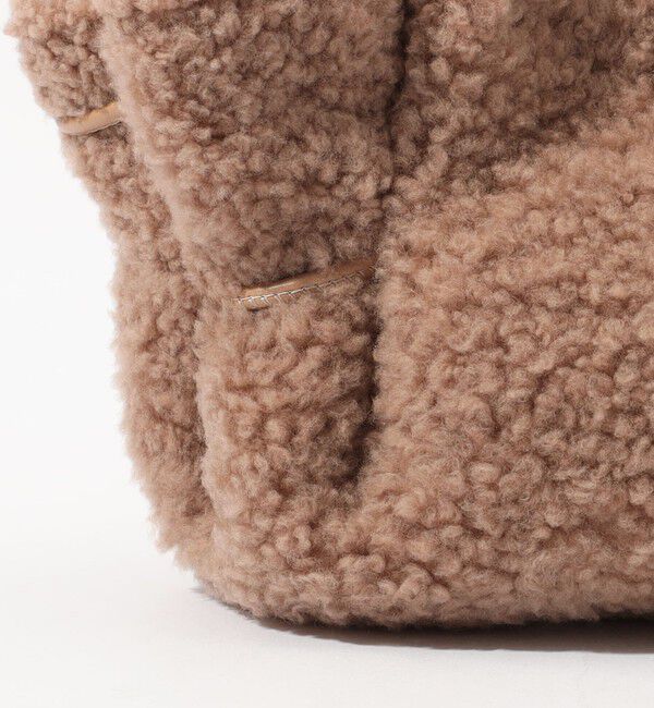 TOMORROWLAND GOODS「HEREU Arta Mini Curly Shearling ムートンバッグ」|ショルダー・メッセンジャー|