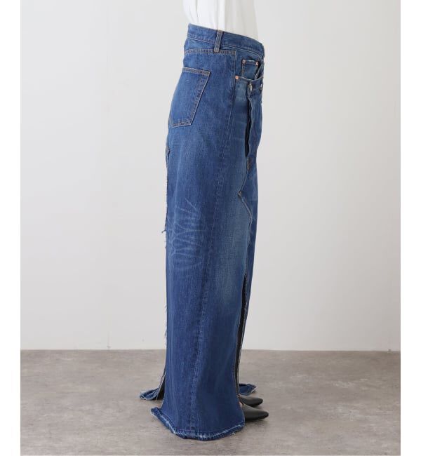  「デニムラップスカート」|スカート|