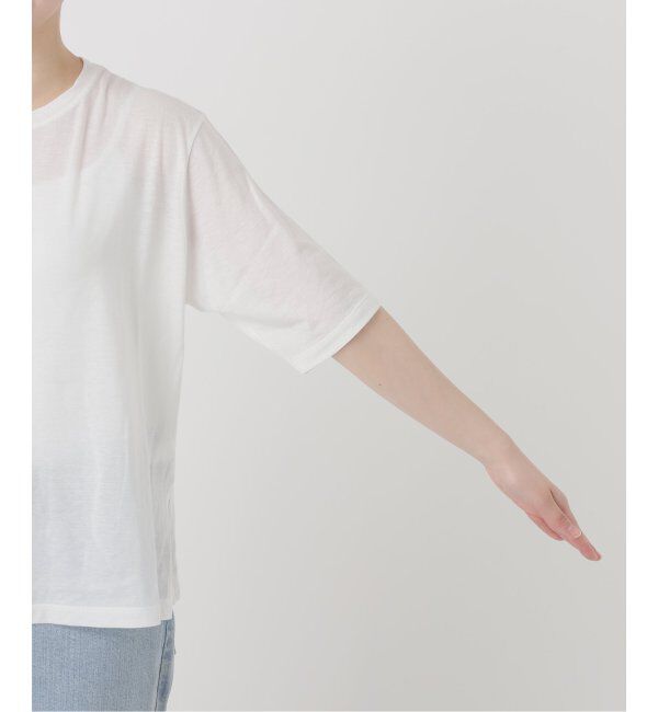 EMILYWEEK「セカンドスキン ハーフスリーブプルオーバー」|Tシャツ・カットソー|