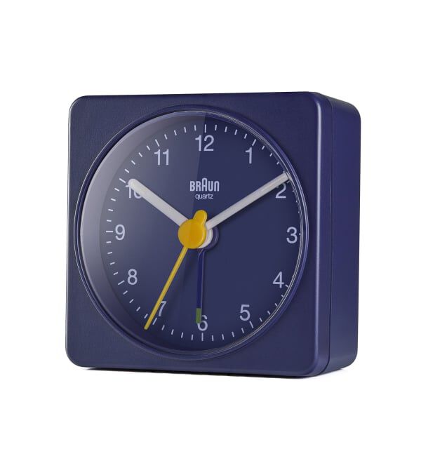 journal standard Furniture「★【BRAUN/ブラウン】ALARMCLOCK BC02 BL　置き時計」|クロック・置時計|ブルー