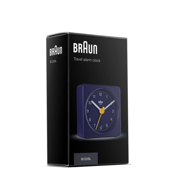 journal standard Furniture「★【BRAUN/ブラウン】ALARMCLOCK BC02 BL　置き時計」|クロック・置時計|