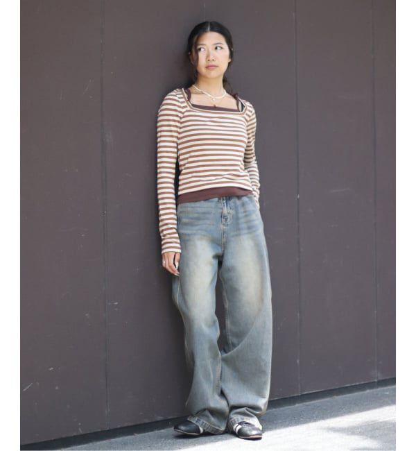JOINT WORKS「ヴィンテージウォッシュ バギージーンズ / Vintage Wash Baggy Jeans」|デニム|