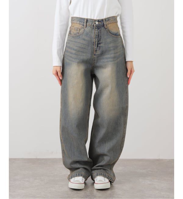JOINT WORKS「ヴィンテージウォッシュ バギージーンズ / Vintage Wash Baggy Jeans」|デニム|