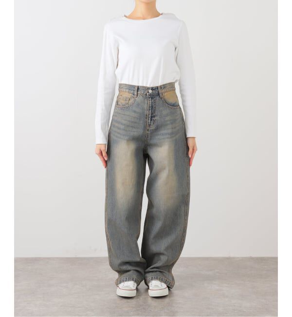JOINT WORKS「ヴィンテージウォッシュ バギージーンズ / Vintage Wash Baggy Jeans」|デニム|