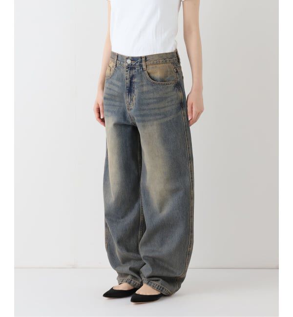 JOINT WORKS「ヴィンテージウォッシュ バギージーンズ / Vintage Wash Baggy Jeans」|デニム|