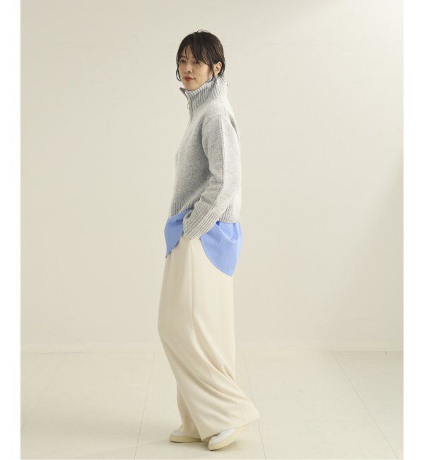 Plage「pooginook zip up ニット」|ニット・セーター|