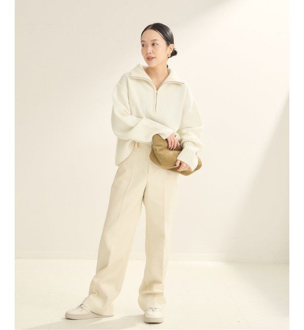 Plage「pooginook zip up ニット」|ニット・セーター|