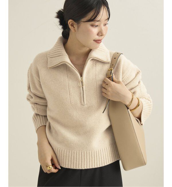Plage「pooginook zip up ニット」|ニット・セーター|