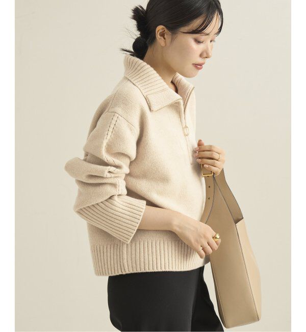Plage「pooginook zip up ニット」|ニット・セーター|