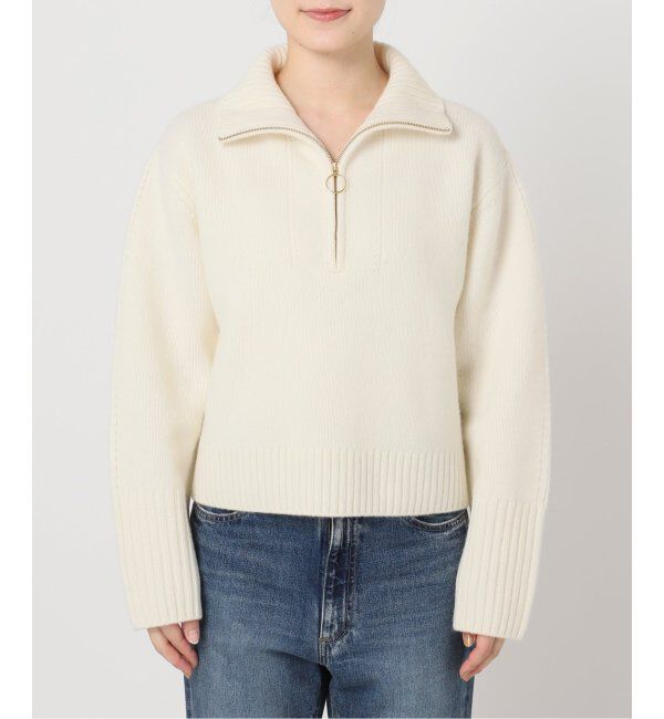 Plage「pooginook zip up ニット」|ニット・セーター|