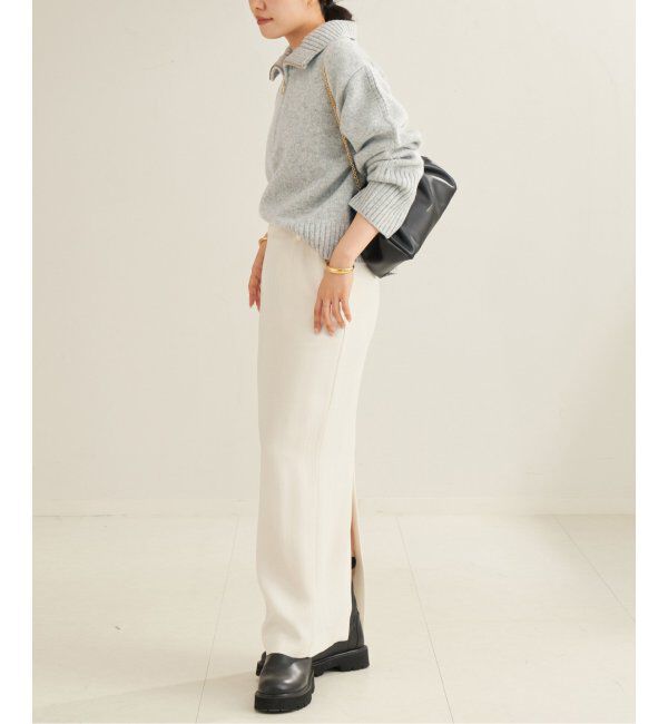 Plage「pooginook zip up ニット」|ニット・セーター|