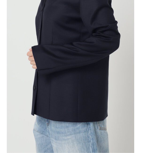 Plage「WO SE SH ジャケット」|ノーカラージャケット|