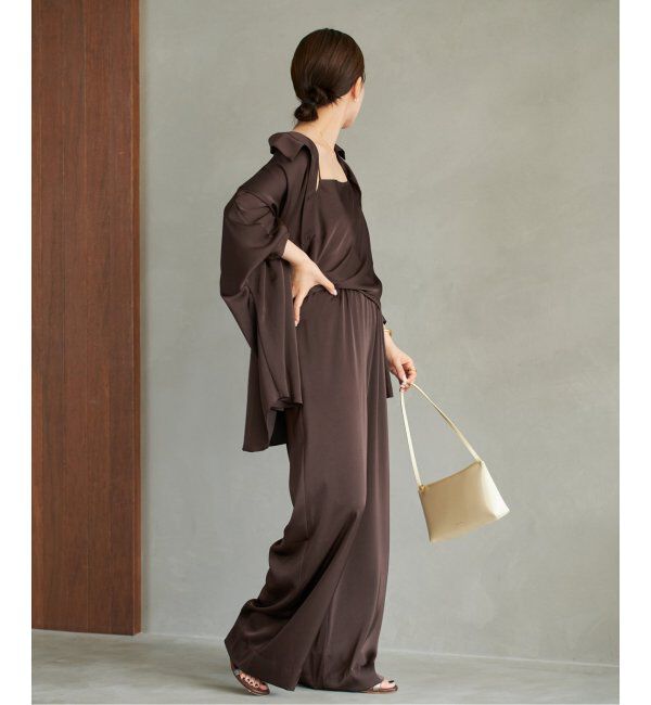 Plage「dull satin relax パンツ」|その他|