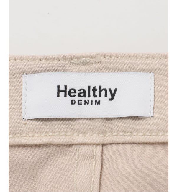 Plage「Healthy denim / ヘルシーデニム 別注 WIDE デニムパンツ(ベージュ)」|デニム|