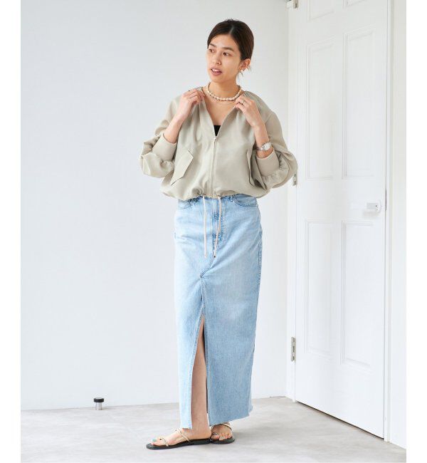 IENA「シアーノーカラーブルゾン」|その他|