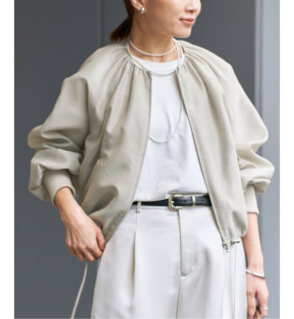 IENA「シアーノーカラーブルゾン」|その他|