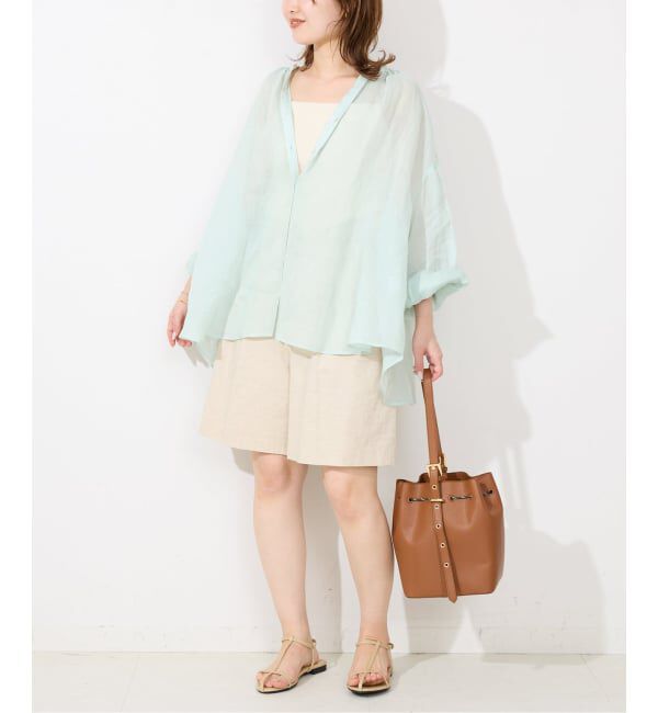 SLOBE IENA「ラミースキッパーシャツ」|シャツ・ブラウス|