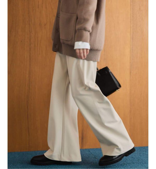 SLOBE IENA「《4サイズ展開/追加2》DOUBLECLOTHパンツ」|その他|