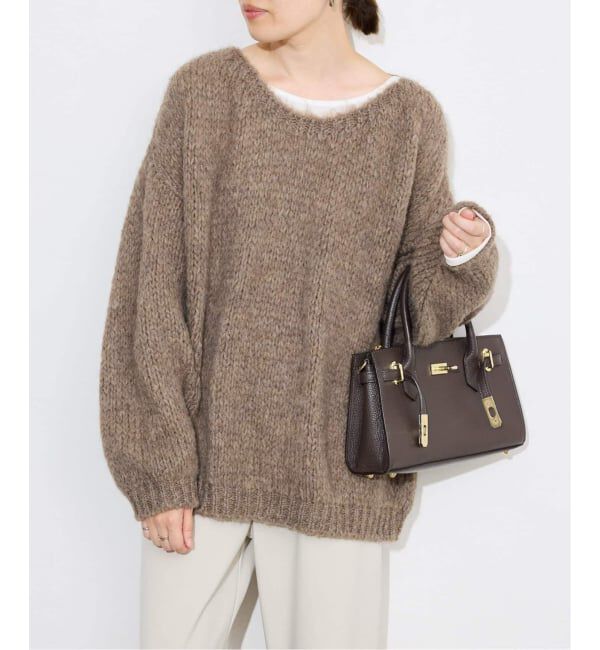 SLOBE IENA「《追加3》TRICOTS JEAN MARC/トリコットジーンマルク SLOBE別注 PO KNIT」|ニット・セーター|