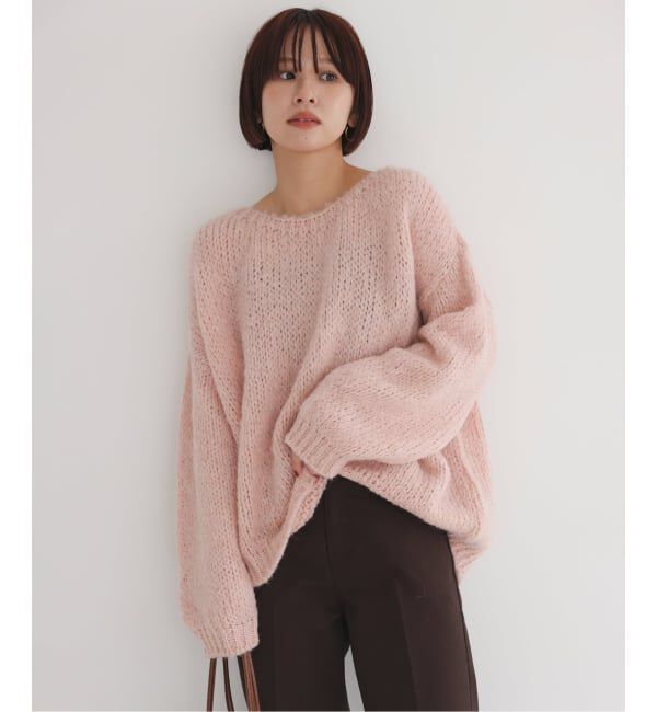 SLOBE IENA「《追加3》TRICOTS JEAN MARC/トリコットジーンマルク SLOBE別注 PO KNIT」|ニット・セーター|