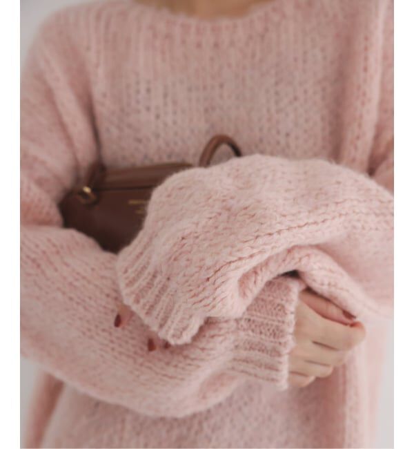 SLOBE IENA「《追加3》TRICOTS JEAN MARC/トリコットジーンマルク SLOBE別注 PO KNIT」|ニット・セーター|