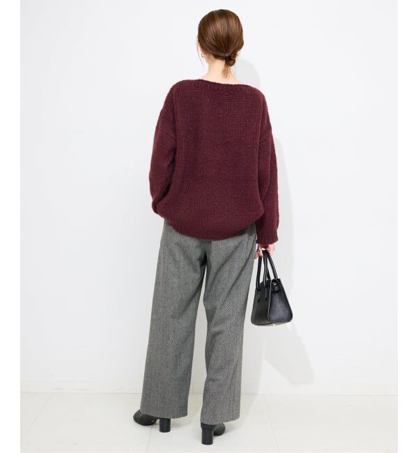 SLOBE IENA「《追加3》TRICOTS JEAN MARC/トリコットジーンマルク SLOBE別注 PO KNIT」|ニット・セーター|